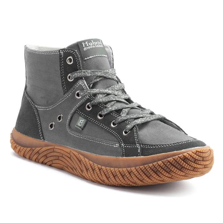 Hybrid Green Label Fearless Ii Men's High Top Shoes, Size: 12, Grey