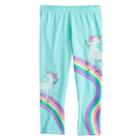 Girls 7-16 So&reg; Core Capri Leggings, Size: 10, Med Blue