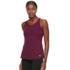 Women's Nike Training Mesh Racerback Running Tank, Size: Medium, Dark Red