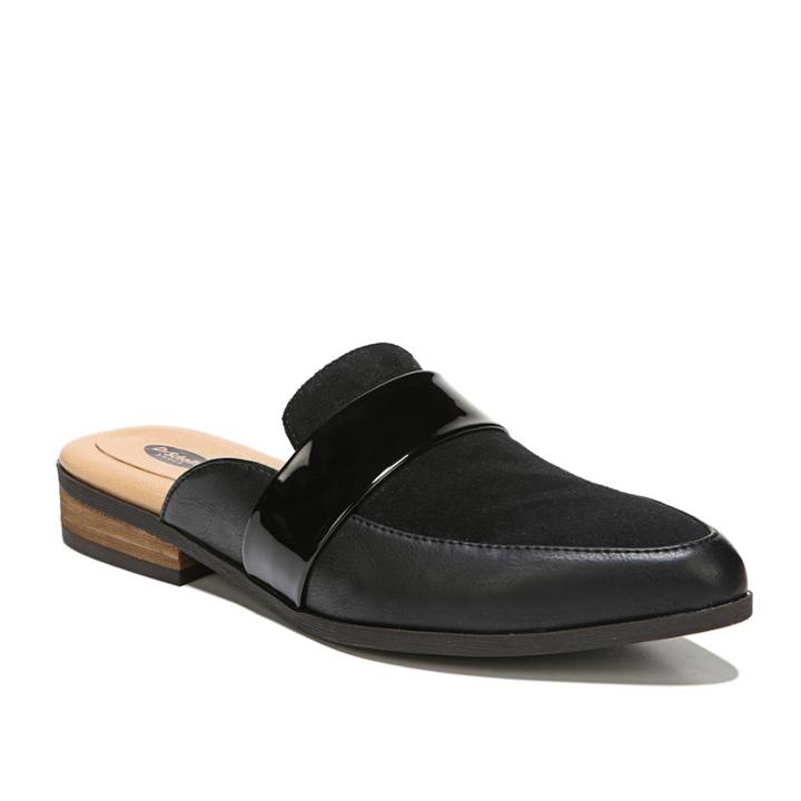 Dr. Scholl's Exact Women's Mules, Size: Medium (7), Black