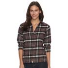 Women's Woolrich Flannel Shirt, Size: Small, Oxford