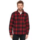 Big & Tall Levi's&reg; Shirt Jacket, Men's, Size: Xxl Tall, Buffalo Plaid