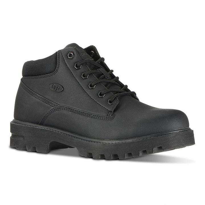 Lugz Empire Men's Scuff Proof Ankle Boots, Size: Medium (11), Black