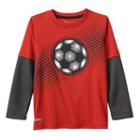 Boys 4-7 Jumping Beans&reg; Active Thermal Skater Tee, Boy's, Size: 10, Med Red
