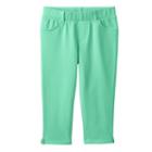 Girls 4-10 Jumping Beans&reg; Solid Capri Jeggings, Girl's, Size: 6x, Brt Green