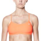 Women's Nike Performance Racerback Bikini Top, Size: Xl, Light Red