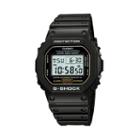 Casio Men's G-shock Illuminator Chronograph Digital Sports Watch - Dw5600e-1v, Black, Durable