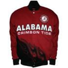 Men's Franchise Club Alabama Crimson Tide Hot Route Twill Jacket, Size: Small, Red