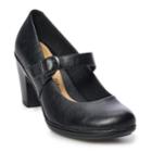 Croft & Barrow&reg; Women's Mary Jane High Heel Pumps, Size: Medium (6), Black