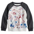 Boys 4-12 Jumping Beans&reg; Raglan Softest Fleece Sweatshirt, Size: 8, Light Grey