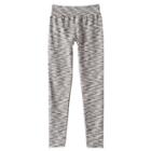Girls 7-16 So&reg; Space-dyed Seamless Leggings, Girl's, Size: Small, White Oth