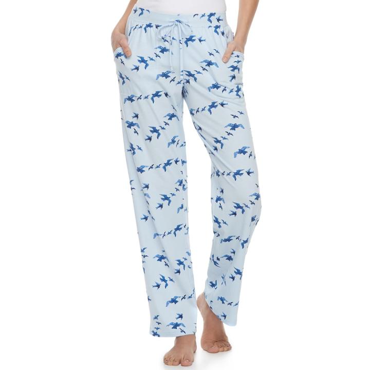 Petite Sonoma Goods For Life&trade; Knit Pants, Women's, Size: Xxl Petite, Light Blue
