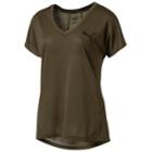 Women's Puma Elevated Sporty Tee, Size: Small, Green