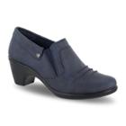 Easy Street Bennett Women's Slouch Shoes, Size: Medium (9), Blue (navy)