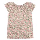 Girls 4-14 Carter's Floral Ruffle Top, Size: 6-6x, Floral Print