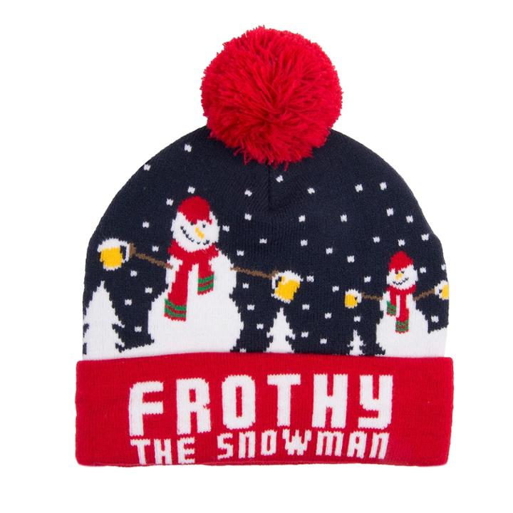 Wembley Holiday Musical Pom Beanie, Men's, Snowman