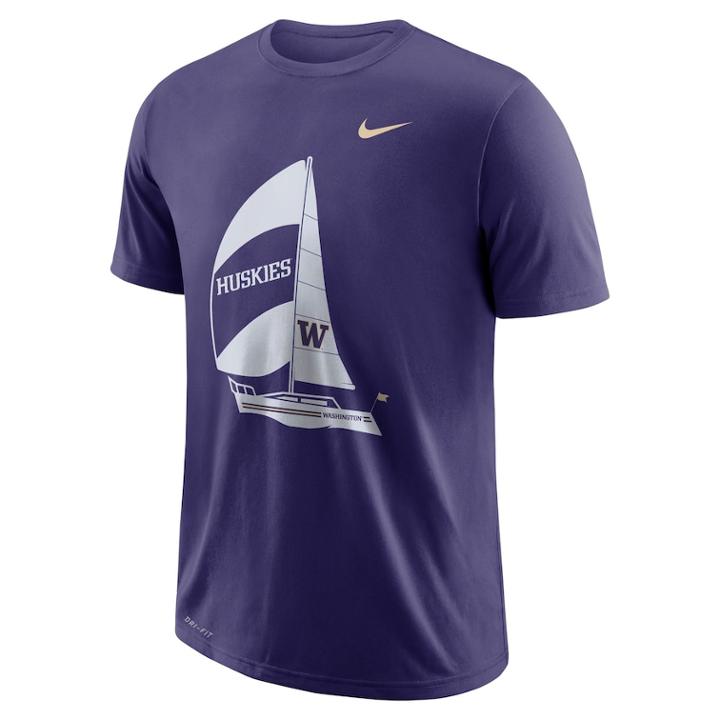 Men's Nike Washington Huskies Local Tee, Size: Small, Multicolor