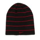 Nike Striped Beanie - Boys, Size: 8-20, Light Red