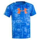 Boys 4-7 Under Armour Grid Logo Tee, Size: 7, Brt Blue