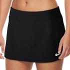 Women's Nike Pure Dri-fit Tennis Skort, Size: Xs, Grey