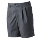 Big & Tall Croft & Barrow&reg; True Comfort Classic-fit Stretch Pleated Shorts, Men's, Size: 48, Dark Grey