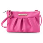 Juicy Couture Double Gusset Crossbody Bag, Women's, Med Pink