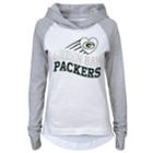 Girls 7-16 Green Bay Packers Fan Wave Hoodie, Size: Xl 16, White