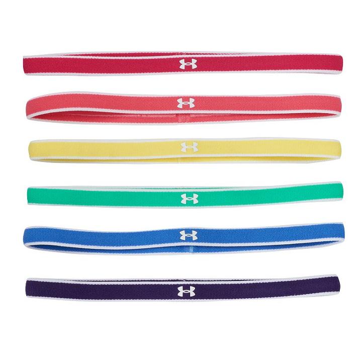 Girls 4-16 Under Armour 6-pk. Mini Headbands, Pink Other