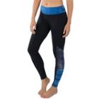 Women's Balance Collection Skyward Tie Dye Leggings, Size: Medium, Med Blue