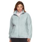 Plus Size Columbia Three Lakes Fleece Jacket, Women's, Size: 2xl, Dark Grey