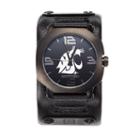 Rockwell Washington State Cougars Assassin Leather Watch - Men, Black
