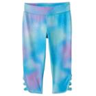 Girls 7-16 & Plus Size So&reg; Lattice Capri Pants, Girl's, Size: 7-8, Turquoise/blue (turq/aqua)