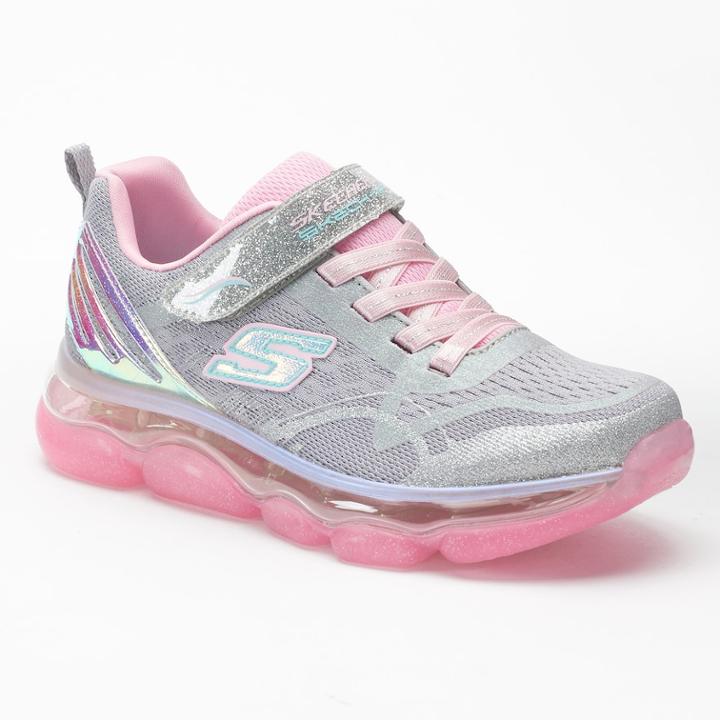 Skechers Skech Air Radiant Girls' Sneakers, Size: 1, Purple