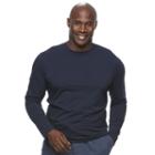 Big & Tall Apt. 9&reg; Premier Flex Classic-fit Stretch Crewneck Tee, Men's, Size: 2xb, Blue