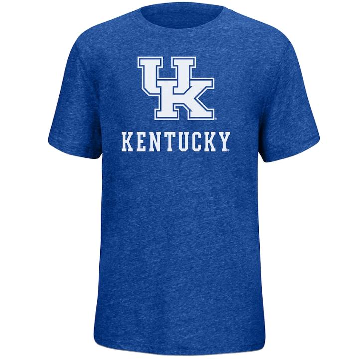Boys 8-20 Kentucky Wildcats Team Tee, Size: Xl 18-20, Brt Blue