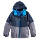 Boys 8-20 Zeroxposur Rain 3-in-1 Systems Jacket, Size: Large, Blue (navy)