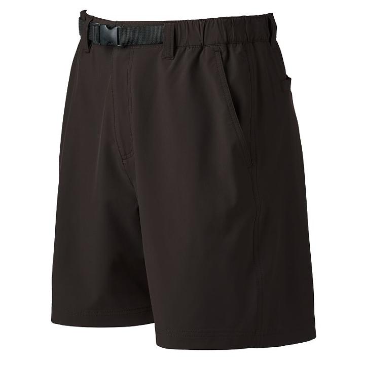 Men's Croft & Barrow&reg; Outdoor Belted Stretch Shorts, Size: 38, Dark Grey