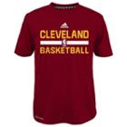Boys 4-7 Adidas Cleveland Cavaliers Practice Climalite Tee, Boy's, Size: M(5/6), Med Red