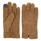 Men's Levi's&reg; Suede Texting Gloves, Size: Large, Dark Beige