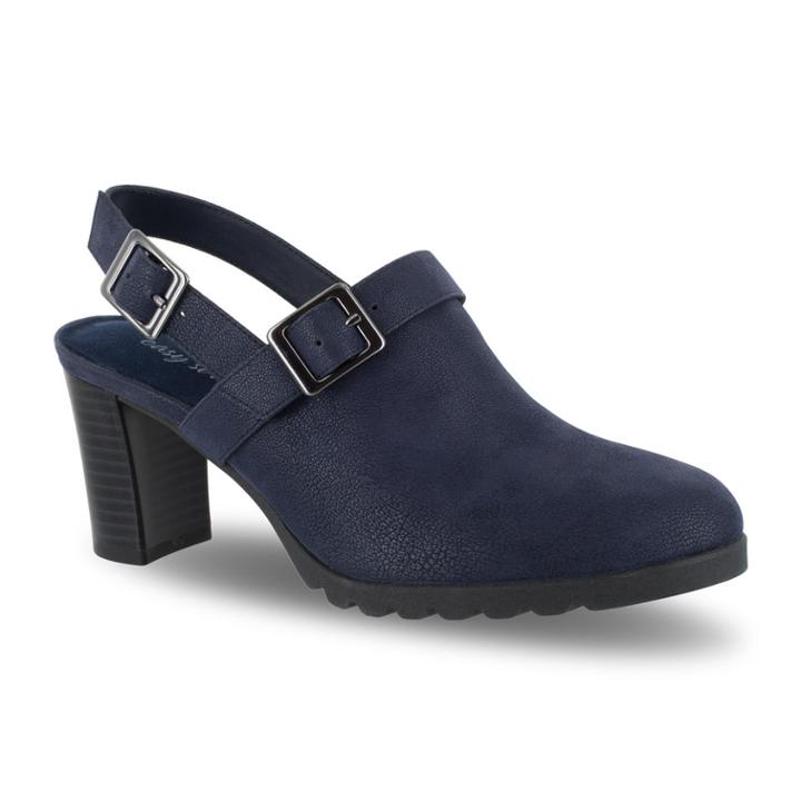 Easy Street Linett Women's Mules, Size: 8 Ww, Blue (navy)