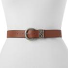 Women's Relic Floral Cutout Belt, Size: 1xl, Med Brown