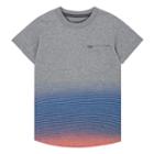 Boys 4-7 Hurley Ombre Striped Tee, Size: 7, Grey