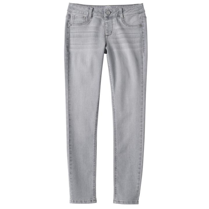 Plus Size Girls 7-16 So&reg; Jegging Skinny Jeans, Size: 20 1/2, Med Blue