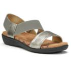 Soft Style By Hush Puppies Prema Women's Slingback Sandals, Size: Medium (12), Dark Grey