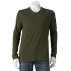 Men's Apt. 9&reg; V-neck Tee, Size: Xl, Green