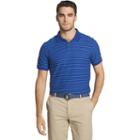 Men's Izod Advantage Classic-fit Striped Performance Polo, Size: Medium, Blue Other