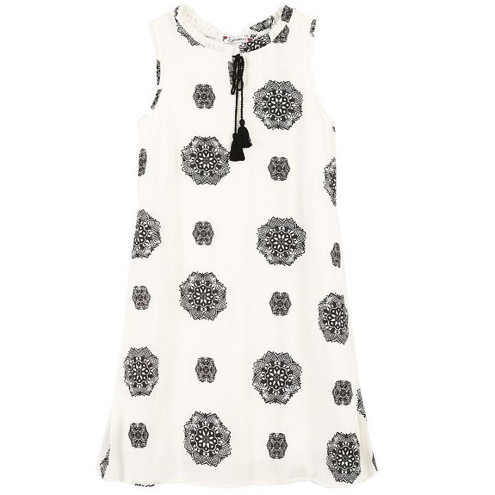 Girls 7-16 Speechless Pinwheel Shift Dress, Girl's, Size: 10, White Oth