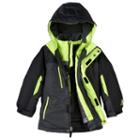 Boys 4-7 Zeroxposur 3-in-1 Heavyweight Hooded Systems Jacket, Boy's, Size: Small, Med Blue