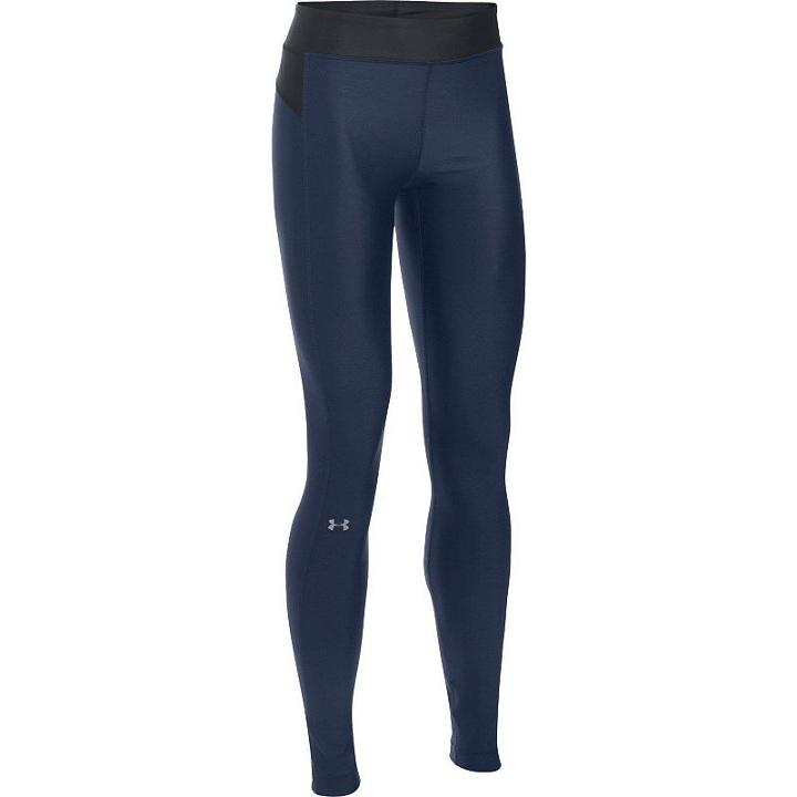 Women's Under Armour Heatgear Armour Leggings, Size: Small, Blue (navy)