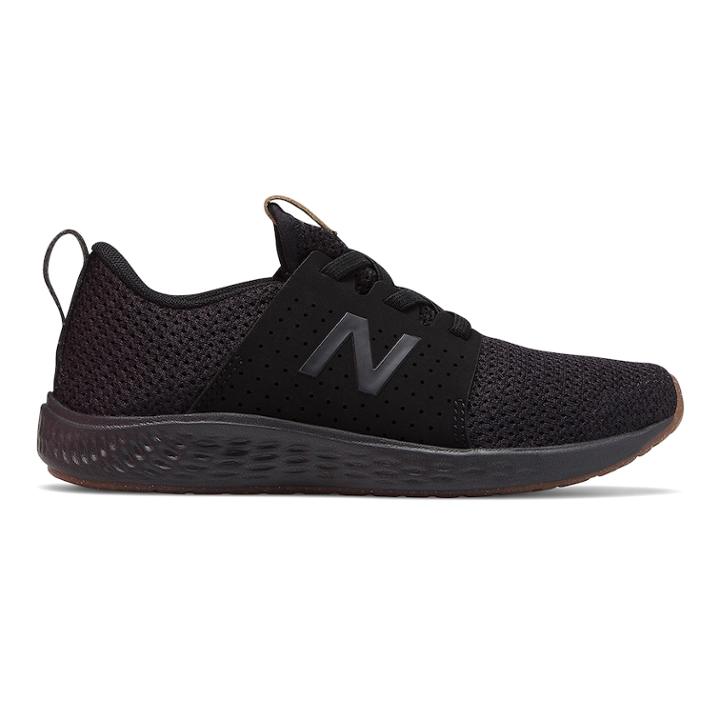 New Balance Fresh Foam Sport V1 Boys' Sneakers, Size: 11 Wide, Black